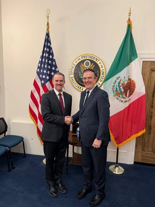 El gran objetivo de Ebrard es lograr un acuerdo para evitar los aranceles del 25 por ciento a las mercancías mexicanas el próximo 4 de marzo.