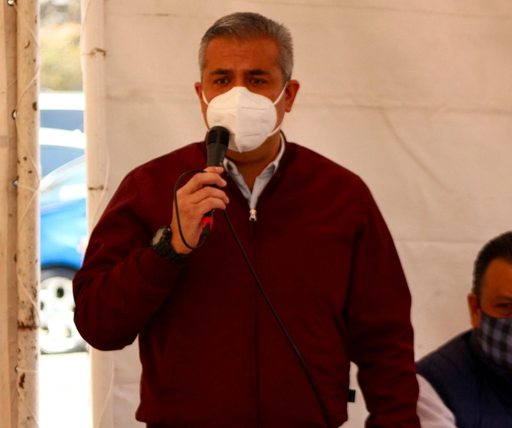 Fernando Vilchis Contreras, presidente municipal de Ecatepec. Foto La Jornada