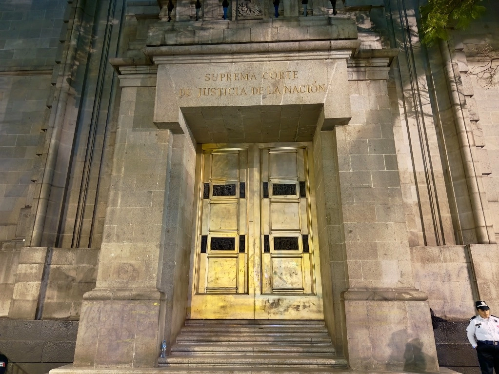 Edificio de la SCJN, el 4 de noviembre de 2024. Foto Roberto García 