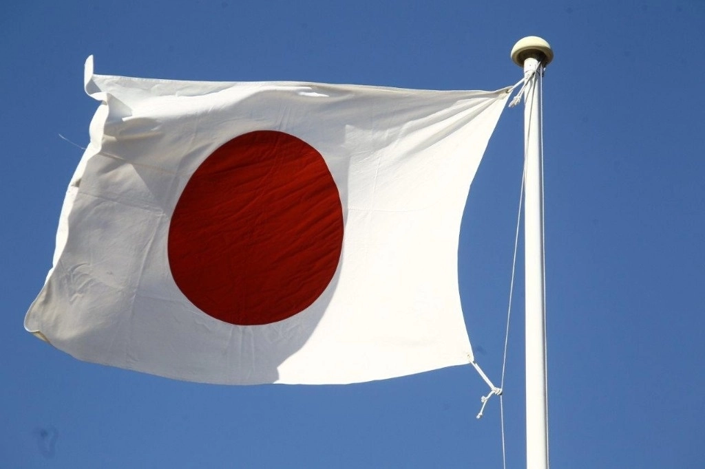 Bandera de Japón ondeando. Foto Europa Press