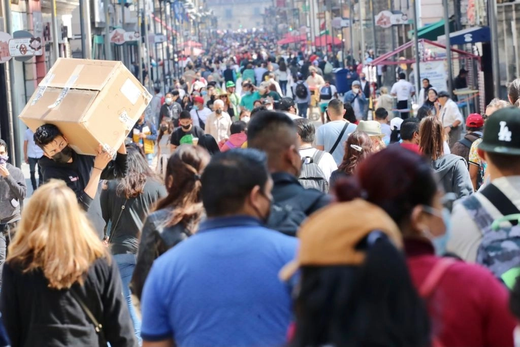 La calle Madero, en el Centro Histórico de la Ciudad de México. Foto Roberto García Ortiz