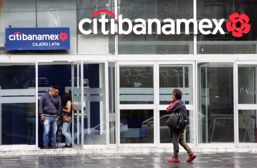 Sucursal de Citibanamex en la capital del país, en imagen de archivo. Foto Roberto García Rivas