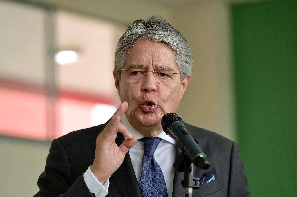 El presidente de Ecuador, Guillermo Lasso. Foto Afp