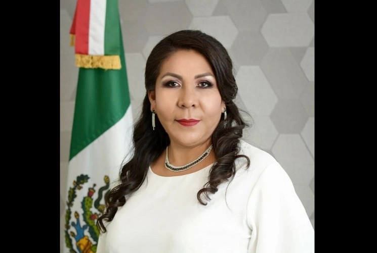 Benita Aldama Lóez, presidenta municipal de Bácum, Sonora. Foto Tomada del Facebook de la edil 