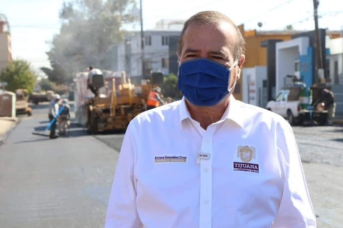 Arturo González, alcalde con licencia de Tijuana buscará ser el dirigente de Morena en BC. Foto @ArturoG_BC