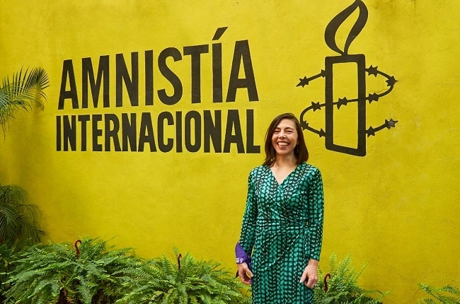 Edith Olivares Ferreto nueva Directora Ejecutiva de AI México. Foto tomada de la página web www.amnistia.org.mx