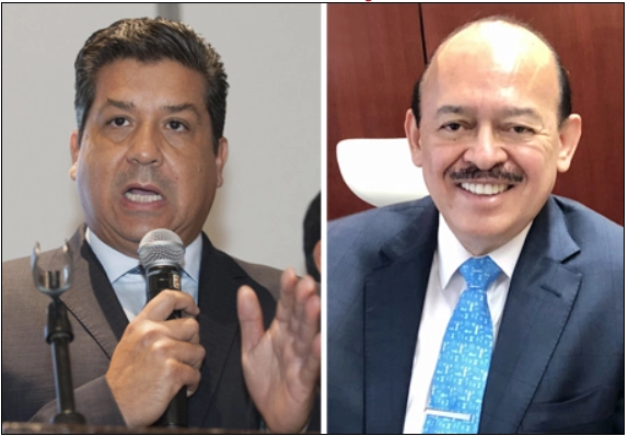 La Fiscalía General de la República ha iniciado procedimientos para enjuiciar al gobernador de Tamaulipas, Francisco Javier García Cabeza de Vaca (izquierda), y al empresario Raúl Beyruti, 'El rey del outsourcing', por presuntamente incurrir, en ambos casos, en delincuencia organizada, operaciones con recursos de procedencia ilícita y defraudación fiscal. Fotos Cristina Rodríguez y Arturo Cano / Archivo