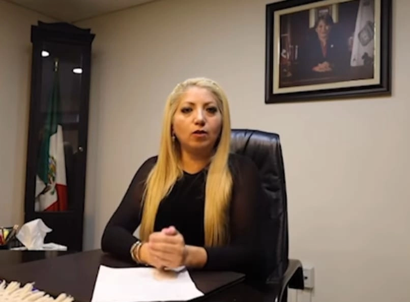 Captura de pantalla de un video publicado en redes sociales de la Secretaría de Salud del estado de México en el cual, su titular, Macarena Montoya Olvera, se refirió a los casos de infección por la bacteria ‘Klebsiella oxytoca’