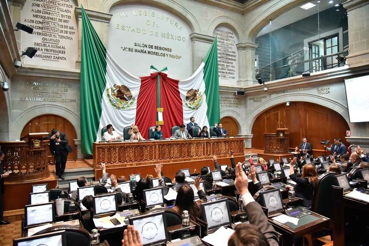 El Congreso del Estado de México aprobó los nuevos lineamientos del programa de fortalecimiento municipal. Foto @Legismex
