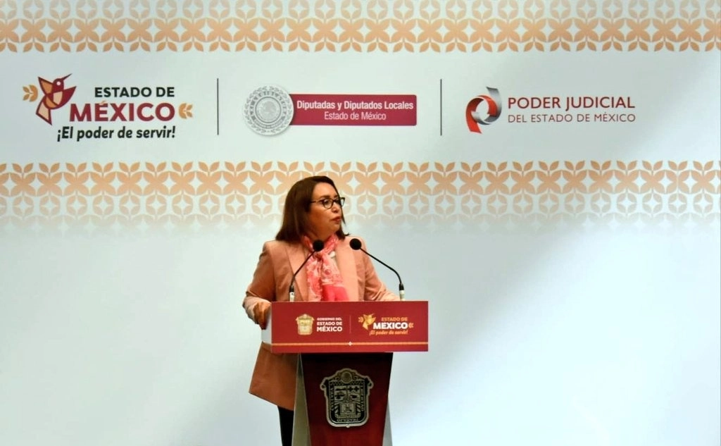 “Necesitamos apoyar más a quienes menos tienen en el tema de las violencias, pero desde abajo, desde la comunidad", señaló Azucena Cisneros. Foto tomada de X @azucenacisneros.