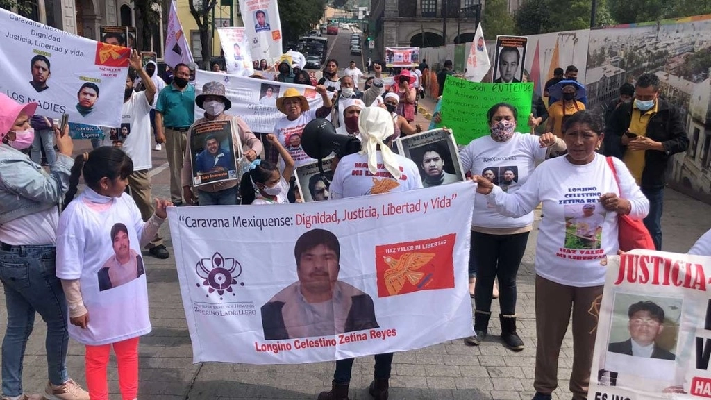 Familiares de injustamente presos iniciaron caravana para exigir al Poder Judicial amnistía sin criterios políticos. Foto Agencia MVT/ archivo