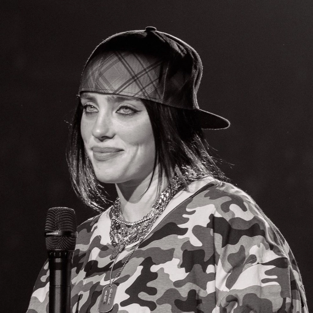La intérprete aprovechó para dedicar su canción TV a las mujeres del público y habló sobre su propia experiencia como víctima de abuso. Foto Instagram @billieeilish