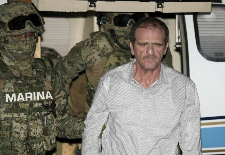 Héctor Luis ‘El Güero’ Palma Salazar, al ser detenido en junio de 2016. Foto PGR vía Cuartoscuro
