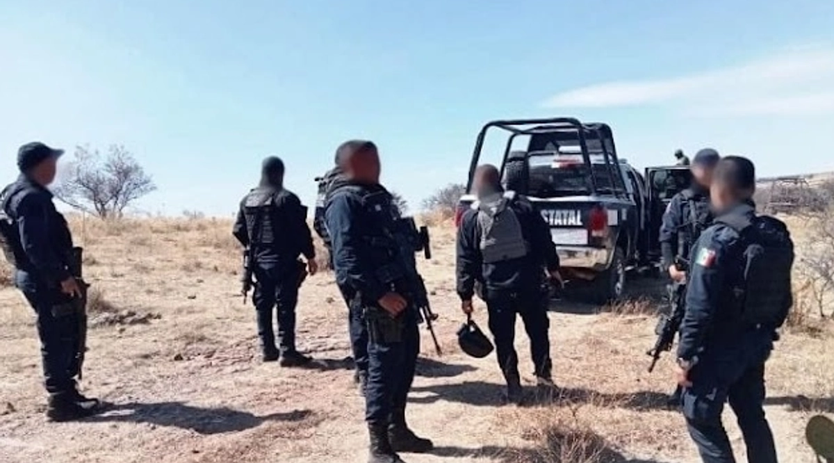 Policías estatales de Zacatecas en imagen de archivo.
