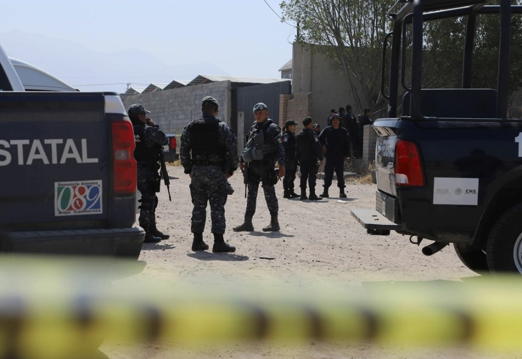 Policías de Baja California. Foto Cuartoscuro /Archivo