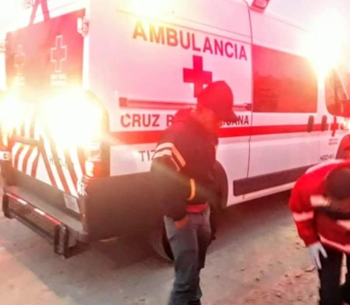 A esa hora los cuatro hombres, arribaron en una camioneta pick up Ford blanca al área de acopio o reciclado de chatarra de la planta. Foto La Jornada
