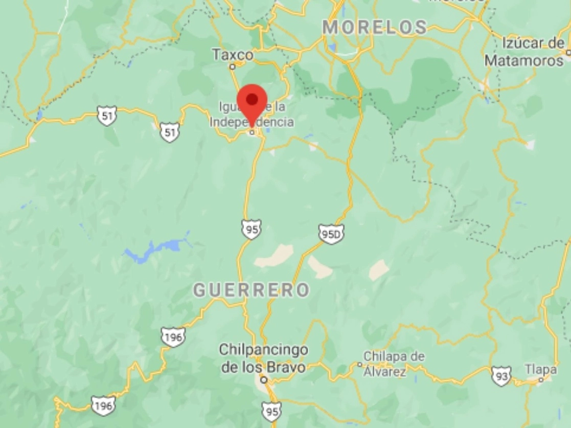 Los hechos ocurrieron en un autolavado de Iguala, Guerrero, el 28 de enero de 2021. Imagen tomada deGoogle Maps