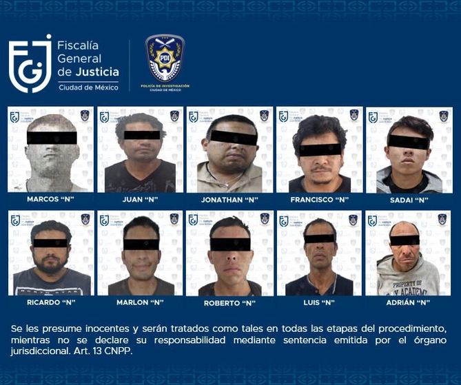 De los 10 mandamientos judiciales, uno se ejecutó en reclusión y otro con oficio de colaboración en el municipio de Nezahualcóyotl, estado de México. Foto SSC