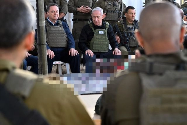 "Nuestras fuerzas permanecerán en las zonas de seguridad como un tapón entre el enemigo y las comunidades israelíes en cualquier situación", Israel Katz. Foto 
