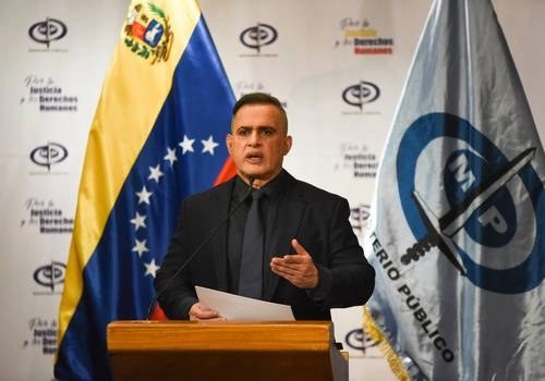 El fiscal general de Venezuela, Tarek William Saab, informó que hay órdenes de captura contra ex militares acusados de conspiración. Foto Xinhua