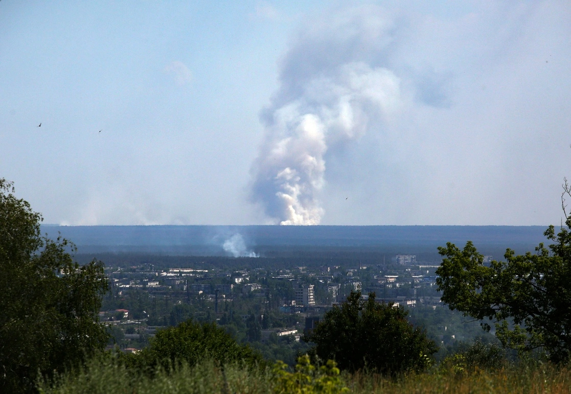 Tropas rusas capturaron la ciudad de Lysychansk, lo que permitirá tener el control de la región de  Lugansk. Foto Afp 