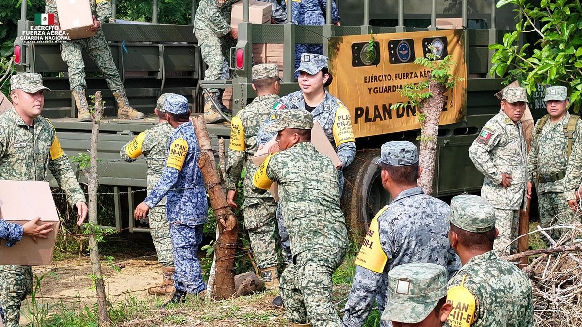 Señaló que para brindar apoyo a los habitantes de las áreas que fueron afectadas, continúan desplegados 130 efectivos. Foto 