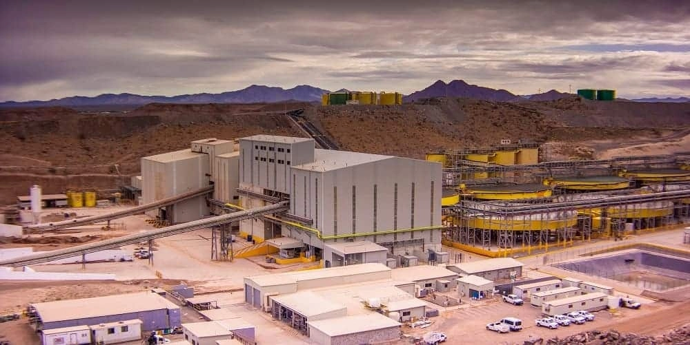 Instalaciones de la minera Penmont, filial de la compañía Fresnillo PLC, en el municipio de Caborca, Sonora. Foto tomada de la página de la empresa