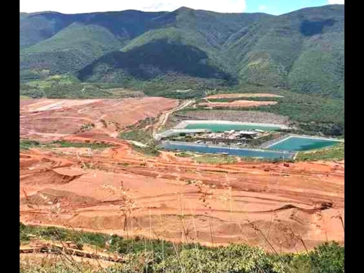 Graves daños al entorno provocó la explotación de la mina Los Filos, de la empresa canadiense Equinox Gold, en el municipio de Eduardo Neri, en la zona centro de Guerrero, aseguran los integrantes de la mesa ejidal del poblado de Carrizalillo. Foto Sergio Ocampo