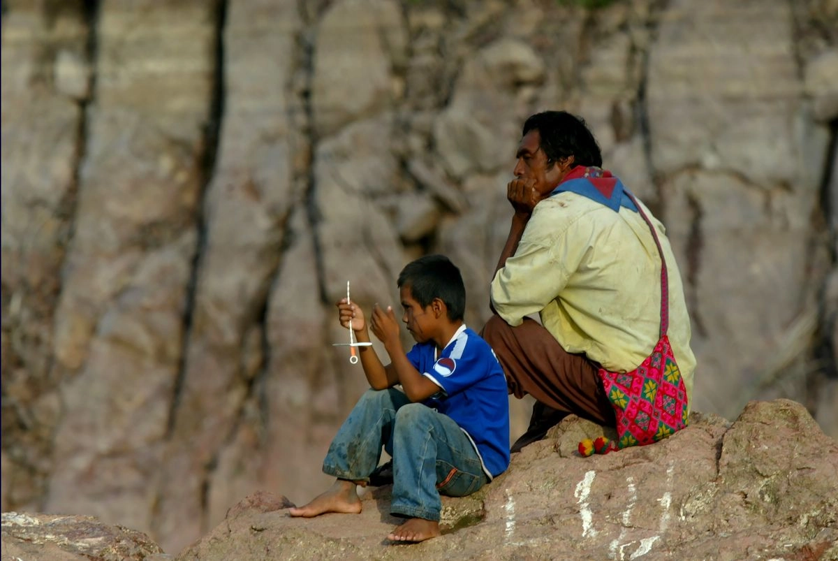 La brecha entre la población mas pobre y la más rica, va en cascada. Foto