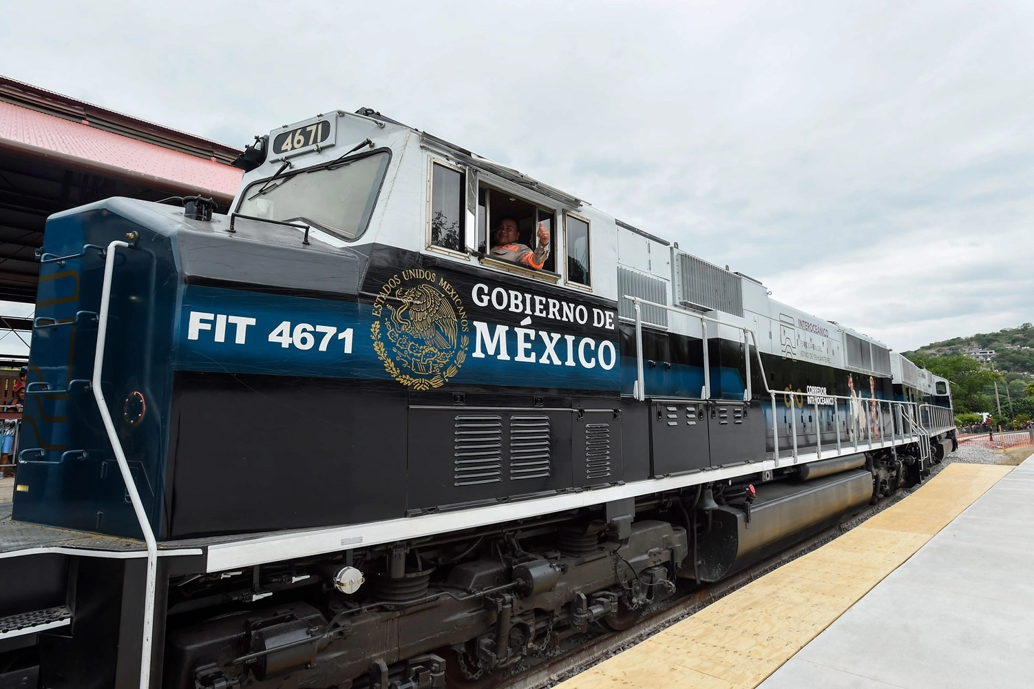 El Tren Interoceánico del Istmo de Tehuantepec. Foto tomada del sitio de https://lopezobrador.org.mx / Archivo
