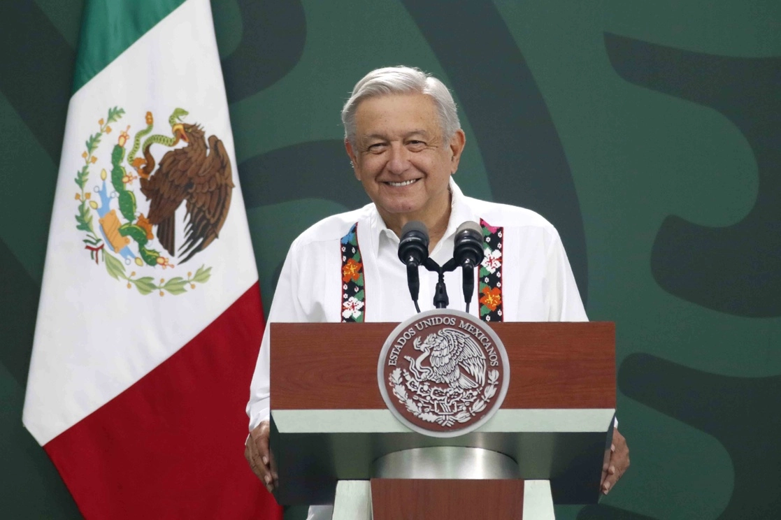 En Navidad y fin de año no habrá conferencia matutina, informó el presidente Andrés Manuel López Obrador, el 17 de diciembre de 2021. Foto cortesía Presidencia