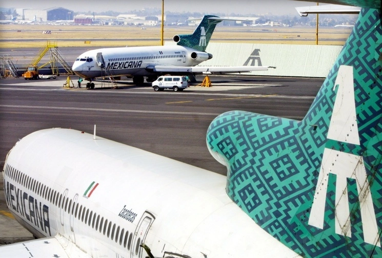 La nueva Mexicana de Aviación es una aerolínea que será operada por la Defensa Nacional. Foto Alfredo Domínguez / archivo 