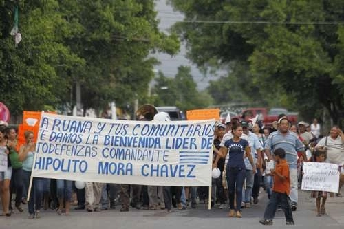 Hipólito Mora acusa a 'El abuelo' de ser miembro de un grupo criminal opuesto al CJNG. Foto Víctor Camacho/ archivo