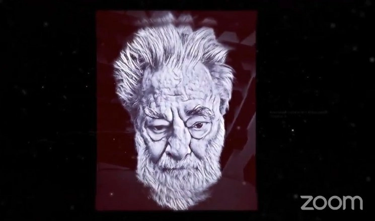 Imagen tomada de la transmisión en Facebook Live a través de la cuenta de Teatro UNAM 
