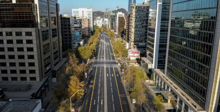 El mismo fenómeno constató a principios de marzo por la Agencia Espacial Europea en el norte de Italia. Foto Afp