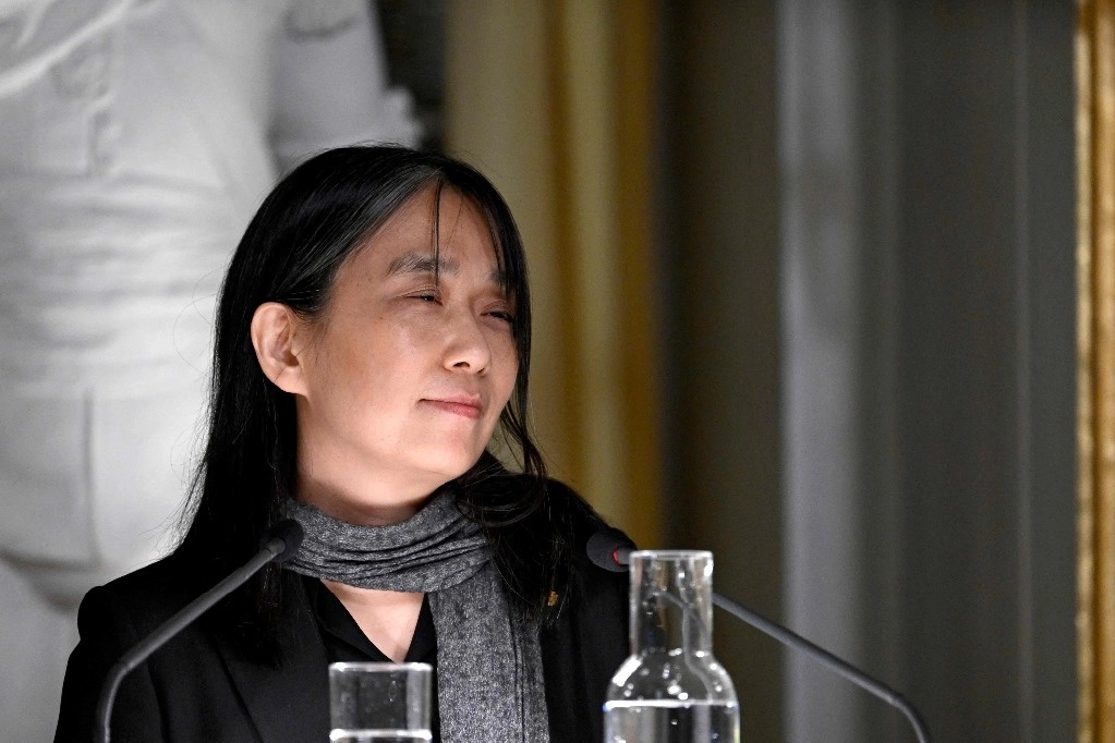 Han Kang es la primera sudcoreana en recibir este galardón. Foto Afp 