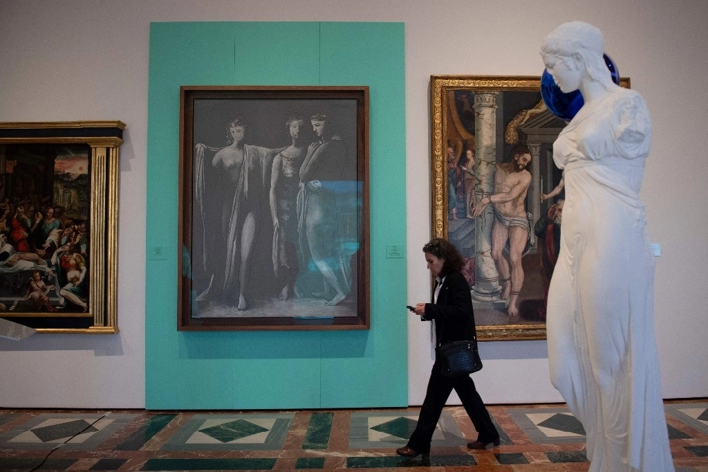 Pablo Picasso y Jeff Koons son "dos de las indiscutibles grandes figuras del arte contemporáneo mundial", señalan. Foto Afp 