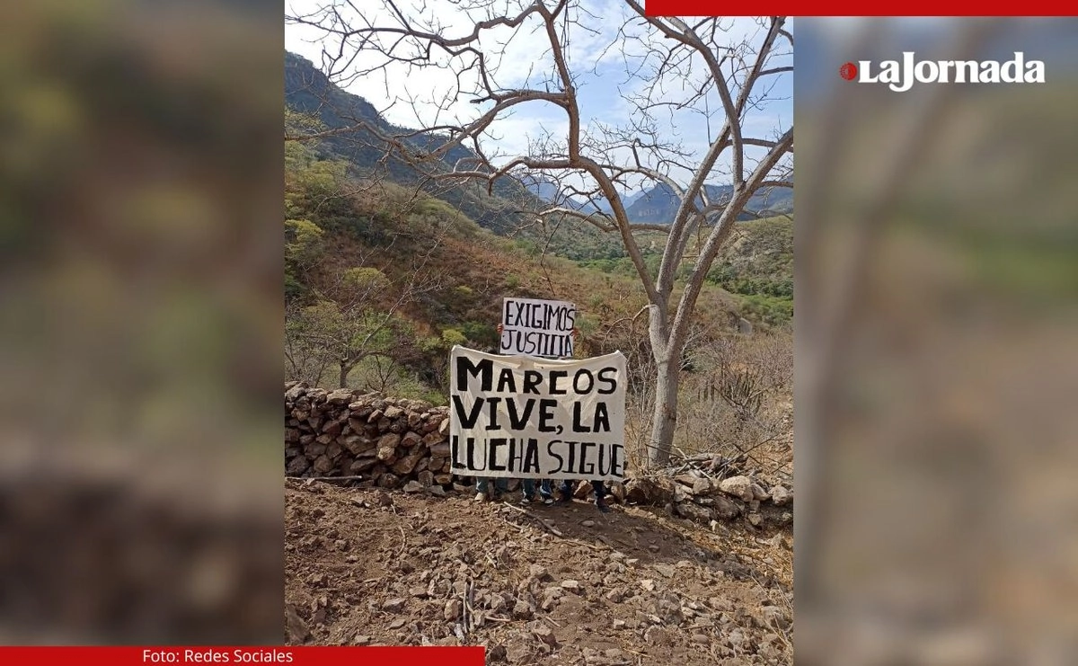 Comuneros de San Lorenzo Azqueltan consideraron que el asesinato de uno de sus líderes, Marcos Aguilar Rojas, ocurrido la semana pasada fue planeado con la participación de las autoridades.  Foto 