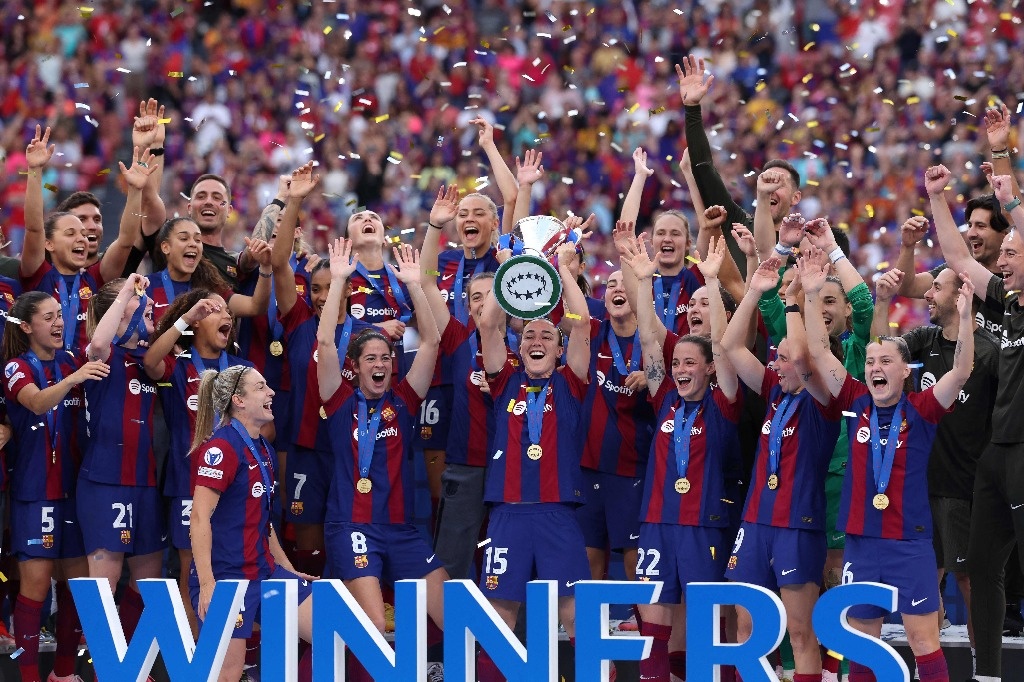 Barcelona ladies’s group defeats Lyon and renews its supremacy within the Champions League