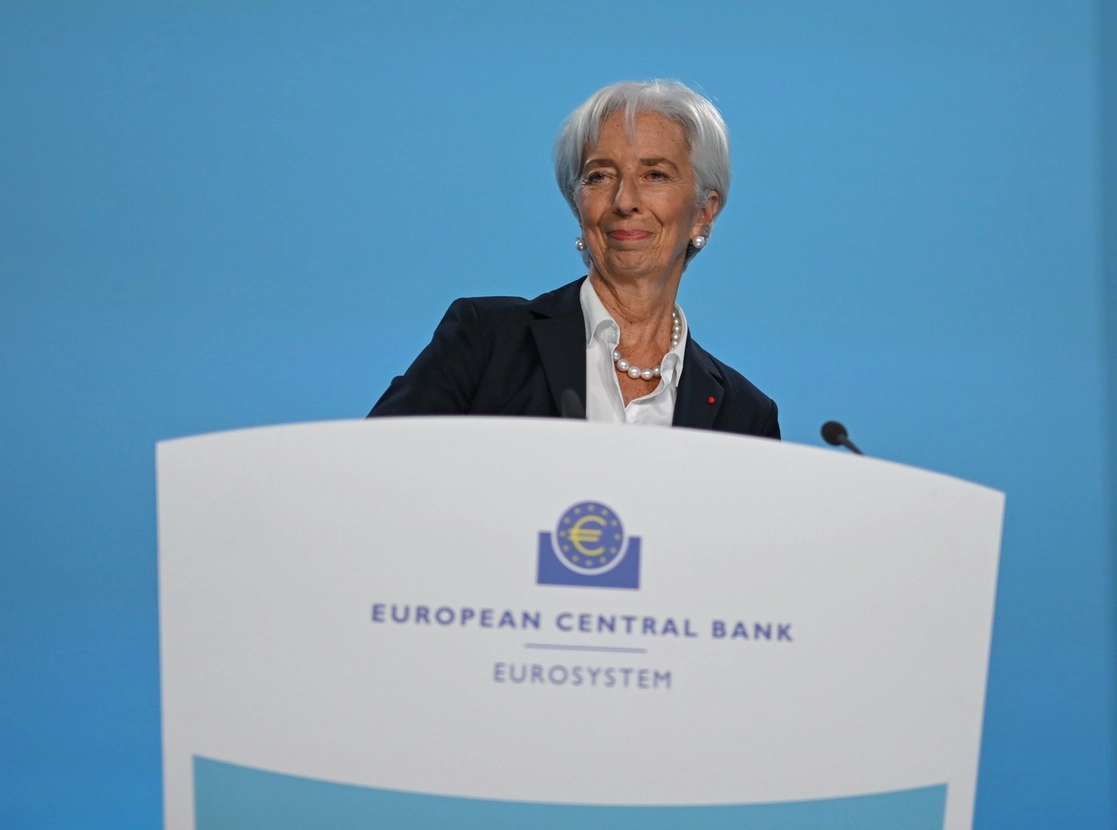 Christine Lagarde, presidenta del Banco Central Europeo. Foto Ap
