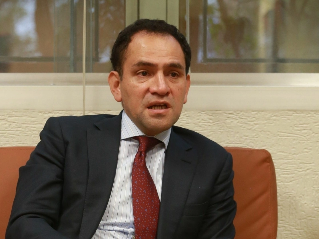 En imagen de arhivo, Arturo Herrera, quien fue propuesto por el presidente Andrés Manuel López Obrador como gobernador del Banco de México, el 9 de junio de 2021. Foto Luis Castillo 