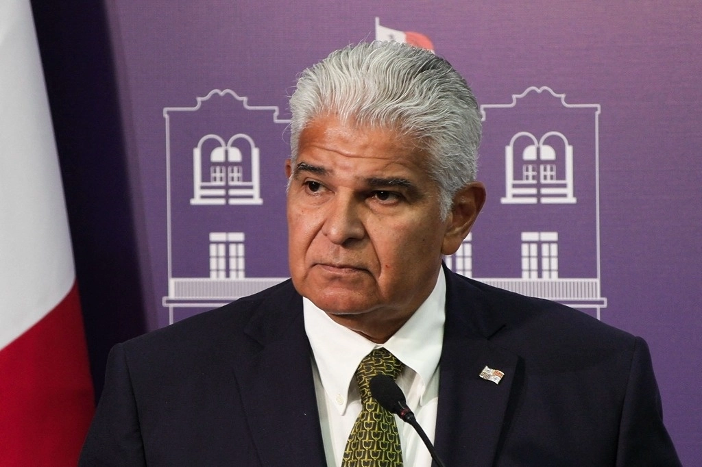 José Raúl Mulino, presidente panameño, expresó que "cada metro cuadrado" del Canal de Panamá seguirá siendo de su país. Foto Afp / Archivo