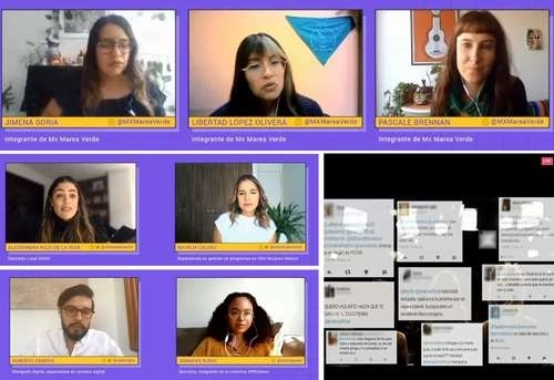 Según estadísticas de ONU Mujeres, usuarias que han vivido violencia digital dejan de ocupar los espacios en línea. Foto Capturas de pantalla del foro
