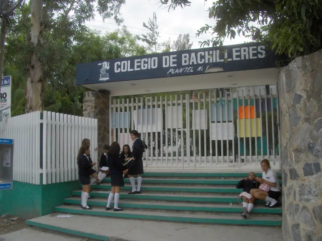 Estudiantes del Plantel 1 del Colegio de Bachilleres ubicado en Chilpancingo, Guerrero. Foto Cuartoscuro / Archivo
