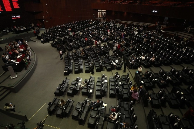 En la Cámara de Diputados, el pasado 15 de marzo. Foto José Antonio López