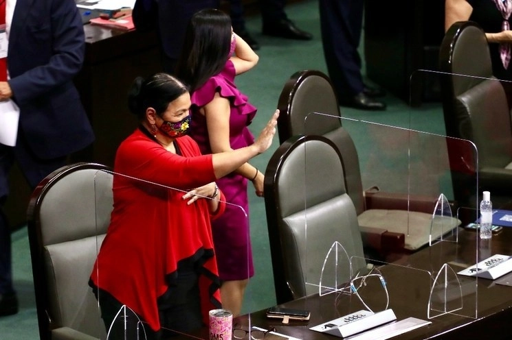 La presidenta de la Cámara de Diputados, Dulce María Sauri. Foto Luis Castillo / Archivo
