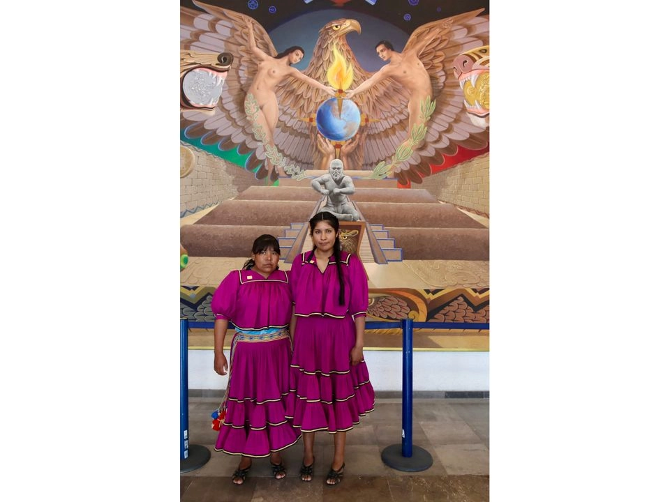 Rosa Ángela Parra y Yulisa Fuentes participaron ayer en el tercer foro Mujeres transformando el deporte. Foto 