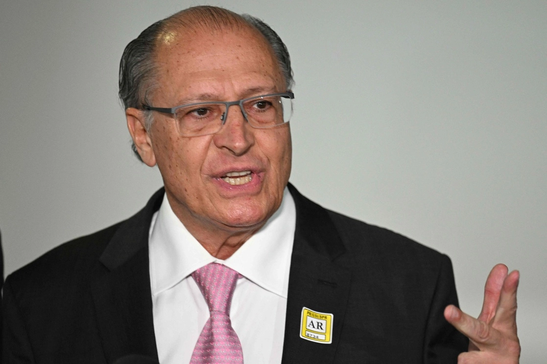 El vicepresidente electo de Brasil, Geraldo Alckmin, se reunió con el jefe de gabinete de Jair Bolsonaro en el palacio presidencial del Planalto, en Brasilia. Foto Afp 
