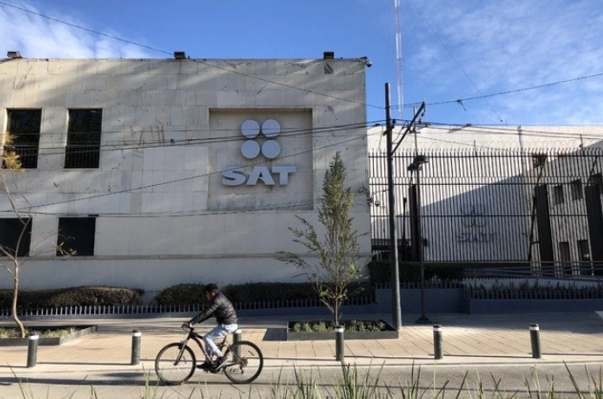 Sede del SAT en la Ciudad de México. 