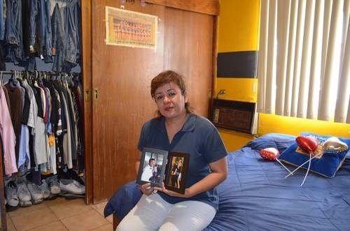 Leticia Hidalgo, madre de Roy Rivera. Foto Sanjuana Martínez / Archivo